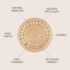 JONATHAN Y Dahlia Jute Boho Circle Natural 5′ Round Indoor Area Rug, Natural-Fibers, Geometric, Easy-Cleaning for Living Room, Bedroom, Kitchen, Pet Friendly, Non-Shedding (RNF101A-5R)(3′ (Round))