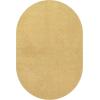 JONATHAN Y Haze Solid Low-Pile Mustard 3×5 Oval Indoor Area Rug, Coastal,Bohemian,Minimalist,Classic, Easy-Cleaning for Living Room,Bedroom,Kitchen,Pet Friendly,Non-Shedding (SEU100B-3OV)