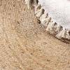 JONATHAN Y Soleil Jute Braided Circle Natural 5′ Round Indoor Area Rug, Natural-Fibers, Geometric, Easy-Cleaning for Living Room, Bedroom, Kitchen, Pet Friendly, Non-Shedding (RNF103A-5R)(5′ (Round))