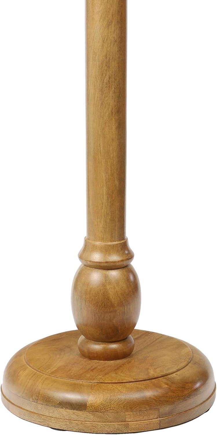 imageJONATHAN Y END3006A Leopold 245quot Cottage Designer Mango Wood Pedestal Round Drink Table and Decorative End Table for Living Room Bedroom Office Bathroom NaturalNatural