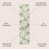 JONATHAN Y Two-Tone Monstera Leaf Indoor Outdoor Area Rug 8X10 Orange/Ivory, Tobago High-Low for Backyard, Patio, Porch, Easy-Cleaning, High Traffic, Pet-Friendly, Non-Shedding (HWC100A-8)(Light Green/Ivory)