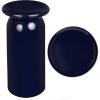 JONATHAN Y END1008D Miles 22.75″ Mid-Century Modern Metal Sleek Cylinder Drink Table and Decorative End Table for Living Room, Bedroom, Office, Bathroom, Navy(Navy)