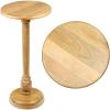 JONATHAN Y END3006A Leopold 24.5″ Cottage Designer Mango Wood Pedestal Round Drink Table and Decorative End Table for Living Room, Bedroom, Office, Bathroom, Natural(Natural)