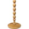 JONATHAN Y END3007B Augustus 24.5″ Cottage Classic Spindle Wood Pedestal Round Drink Table and Decorative End Table for Living Room, Bedroom, Office, Bathroom, Dark Brown(Natural)