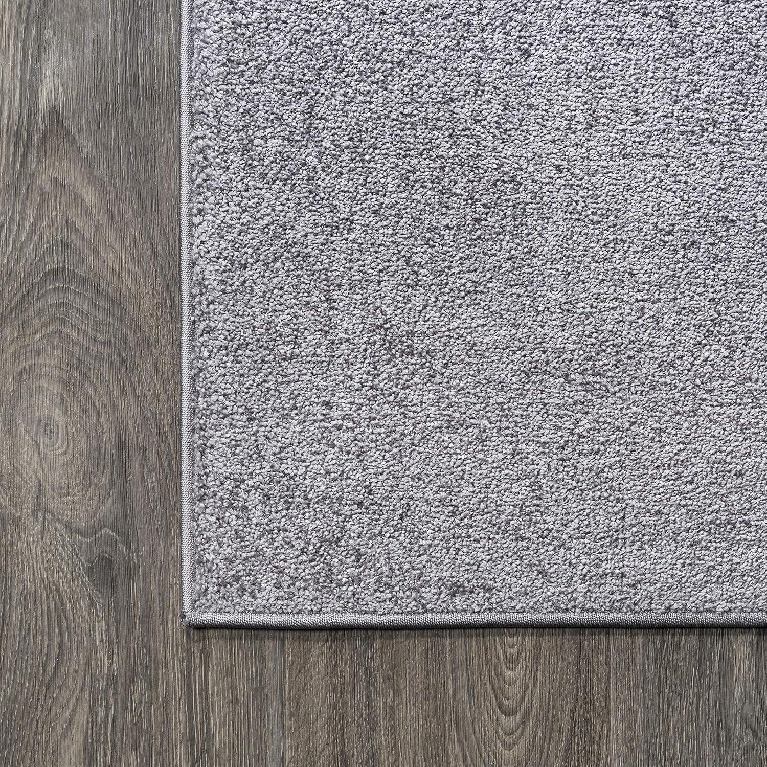 imageJONATHAN Y Haze Solid LowPile Gray Indoor Area Rug 3x5 CoastalBohemianMinimalistClassic EasyCleaning for Living RoomBedroomKitchenPet FriendlyNonShedding SEU100A3