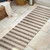 JONATHAN Y Wide Stripe Indoor Outdoor Area Rug 3X5 Beige/Brown, Aveiro for Backyard, Patio, Porch, Easy-Cleaning, High Traffic, Pet-Friendly, Non-Shedding (SMB112A-3)(Beige/Brown)