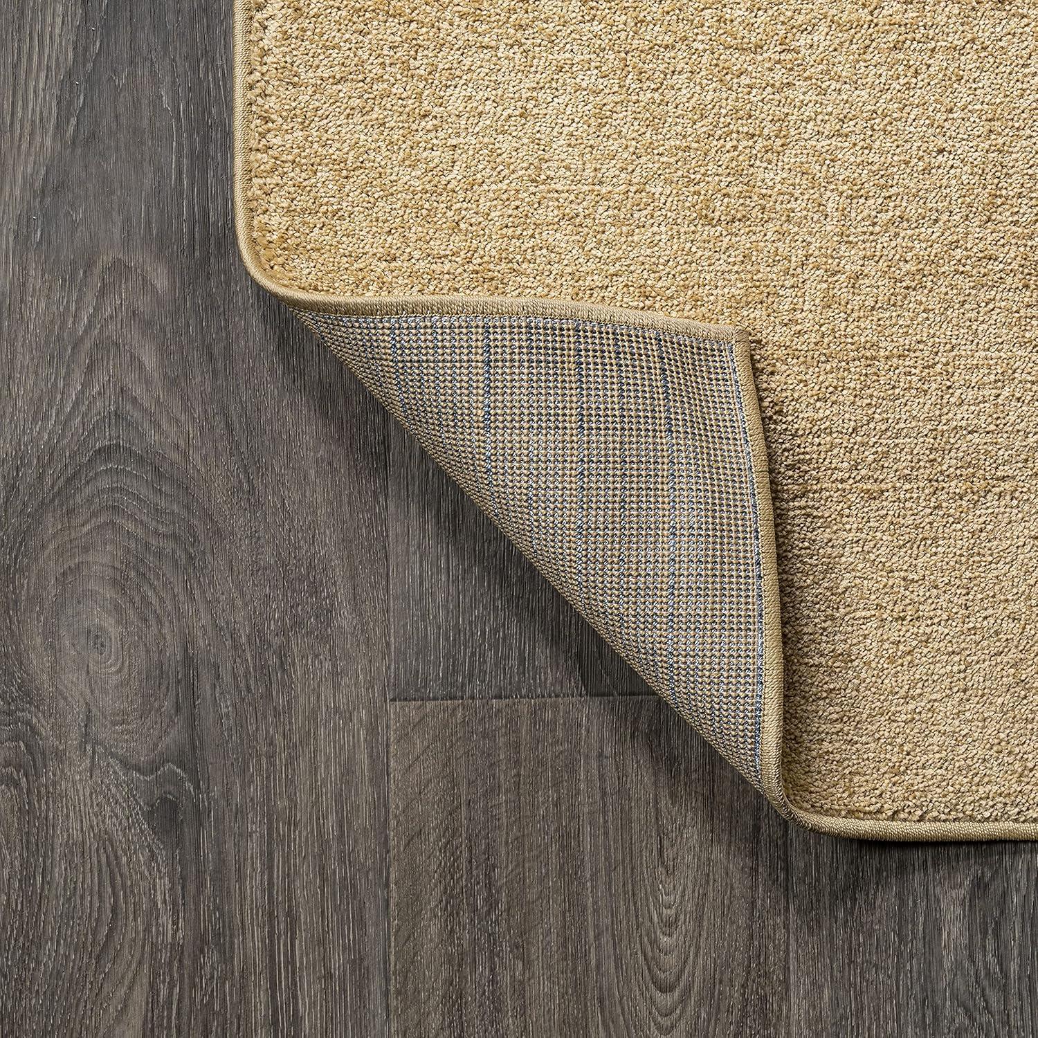 imageJONATHAN Y Haze Solid LowPile Mustard Indoor Area Rug 3x5 CoastalBohemianMinimalistClassic EasyCleaning for Living RoomBedroomKitchenPet FriendlyNonShedding SEU100B3