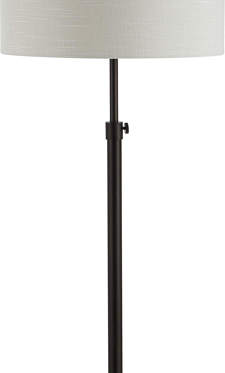 image:imageJONATHAN Y JYL3022B June 65 Adjustable MetalMarble LED Floor Lamp ModernContemporaryGlam for Bedrooms Living Room Office Reading 1 Light Oil Rubbed BronzeOilRubbed Bronze