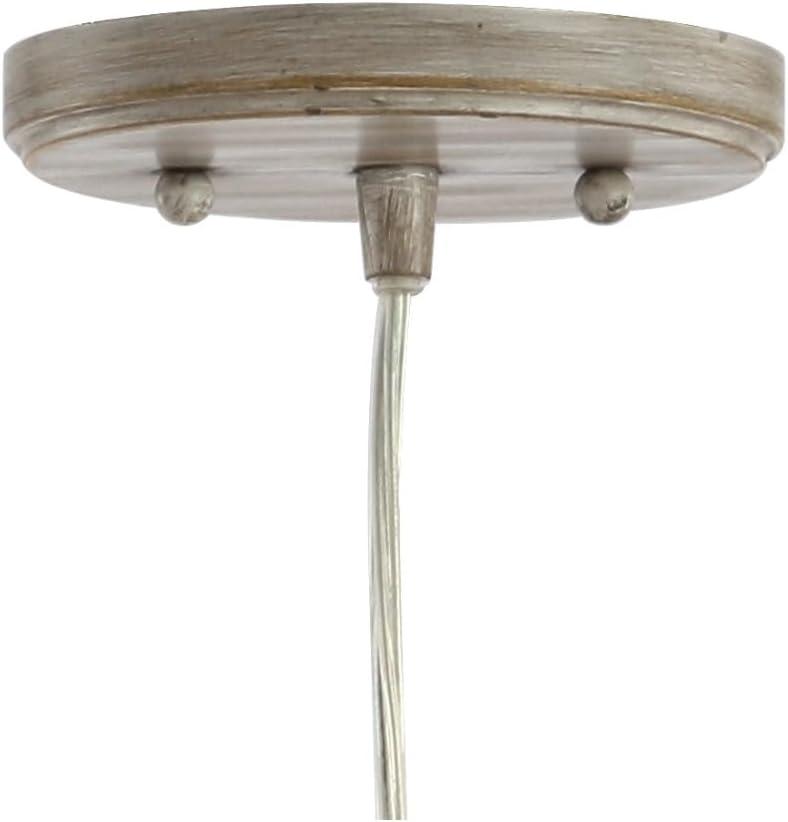 image:imageJONATHAN Y JYL3523A Fontaine 625 Adjustable Farmhouse Greige Glass LED Pendant Rustic Modern Industrial Dimmable Dining Room Living Room Kitchen Foyer Bedroom Hallway