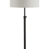 JONATHAN Y JYL3022B June 65″ Adjustable Metal/Marble LED Floor Lamp Modern,Contemporary,Glam for Bedrooms, Living Room, Office, Reading, 1 Light, Oil Rubbed Bronze(Oil-Rubbed Bronze)