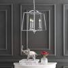 JONATHAN Y JYL7411A Gloria 19″ 4-Light Metal LED Pendant Traditional Classic Modern Industrial Farmhouse Dining Room Living Room Kitchen Foyer Bedroom Hallway, Chrome(14.5″ 3-Light)