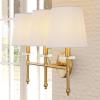 JONATHAN Y JYL9921A Olivia 23″ 3-Light Modern Midcentury Iron LED Vanity Contemporary French Country Bathroom Hallway Living Room Bedroom Mirror Cabinet, Brass Gold(23″ 3-Light)
