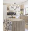 JONATHAN Y JYL7402A Laura 23″ Crystal/Metal LED Chandelier, Traditional, Transitional Dimmable Adjustable Dining Room, Living Room, Kitchen, Foyer, Bedroom, Chrome