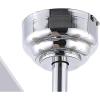 JONATHAN Y JYL9610B Mandy Glam Classic Crystal Dome Shade LED Ceiling Fan with Remote, for Bedroom, Living Room, Dining Room 52″ 3 Light, Chrome