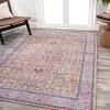 JONATHAN Y Machine Washable Multi Indoor Area Rug 5X8 ft, Kemer for Living Room, Bedroom, Kitchen, Office, Easy-Cleaning, High Traffic, Pet-Friendly, Non-Shedding (WSH104A-5)