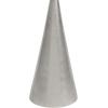 JONATHAN Y END4003A Ziggy 22″ Contemporary Designer Metal Drink Table and Decorative End Table with White Marble Round Top and Cone Pedestal Base for Living Room, Bedroom, Office, Antique Nickel(Antique Nickel)