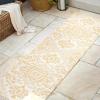 JONATHAN Y Boho Medallion Indoor Outdoor Area Rug 3X5 Teal/Gray, Estrella Textured Weave for Backyard, Patio, Porch, Easy-Cleaning, High Traffic, Pet-Friendly, Non-Shedding (SMB105C-3)(Cream/Yellow)