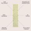 JONATHAN Y Moroccan Trellis Indoor Outdoor Area Rug 3X5 Espresso/Taupe, Trebol Textured Weave for Backyard, Patio, Porch, Easy-Cleaning, High Traffic, Pet-Friendly, Non-Shedding (SMB109B-3)(Green/Cream)