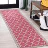 Fuchsia/Light Gray