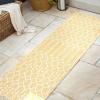 JONATHAN Y Moroccan Geometric Indoor Outdoor Square Area Rug 5X5 Navy/Beige, Ourika Textured Weave for Backyard, Patio, Porch, Easy-Cleaning, High Traffic, Pet-Friendly, Non-Shedding (SMB108K-5SQ)(Yellow/Cream)