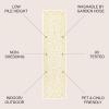 JONATHAN Y Vintage Filigree Indoor Outdoor Round Area Rug 5 Ft Yellow/Cream, Charleston Textured Weave for Backyard, Patio, Porch, Easy-Cleaning, High Traffic, Pet-Friendly, Non-Shedding (SMB106L-5R)(Cream/Yellow)