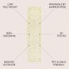 JONATHAN Y Vintage Filigree Indoor Outdoor Round Area Rug 5 Ft Yellow/Cream, Charleston Textured Weave for Backyard, Patio, Porch, Easy-Cleaning, High Traffic, Pet-Friendly, Non-Shedding (SMB106L-5R)(Cream/Green)