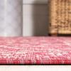 JONATHAN Y Boho Medallion Indoor Outdoor Area Rug 3X5 Fuchsia/Light Gray, Malta Textured Weave for Backyard, Patio, Porch, Easy-Cleaning, High Traffic, Pet-Friendly, Non-Shedding (SMB104E-3)(Fuchsia/Light Gray)
