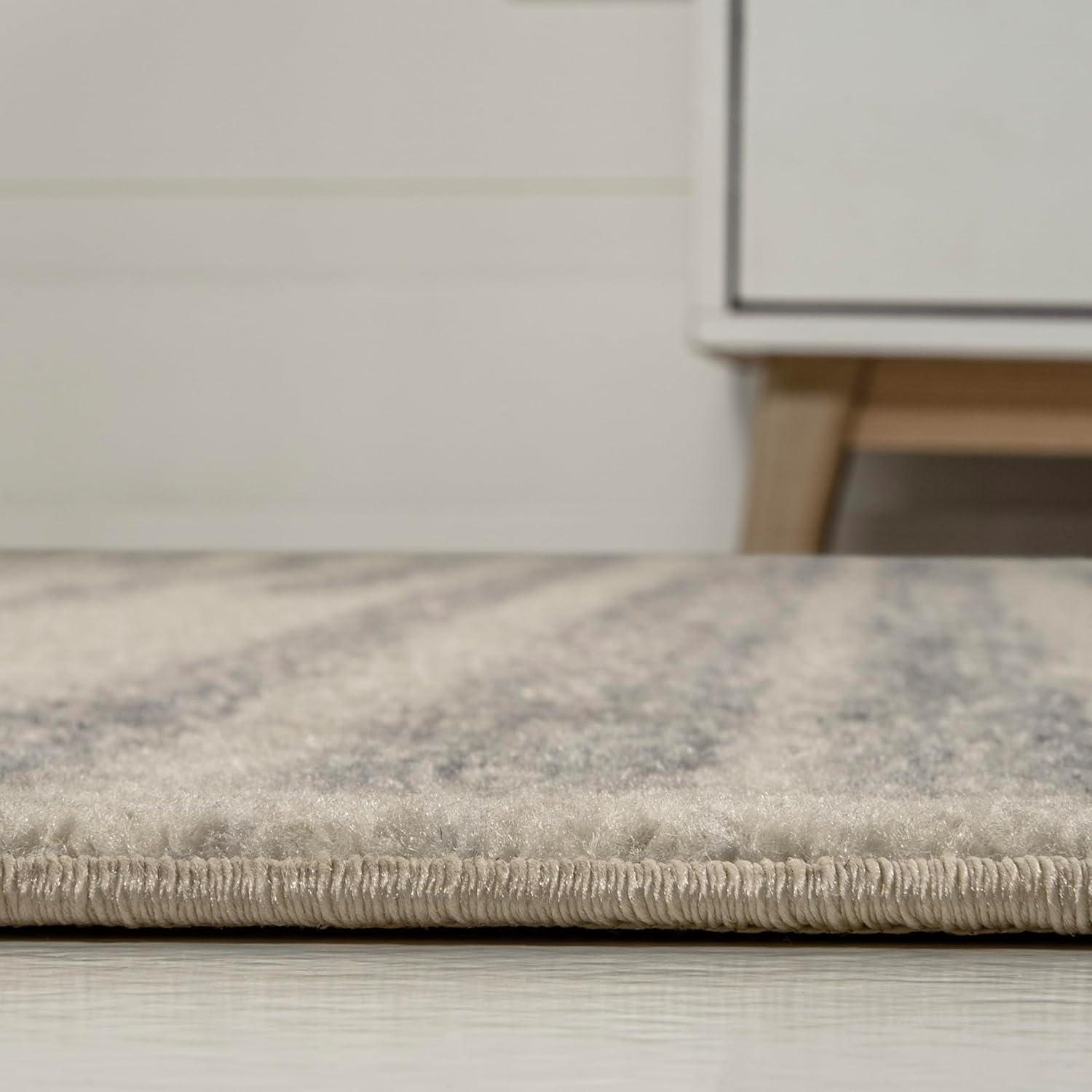 image:imageJONATHAN Y Khalil Modern Berber Stripe CreamBlack Indoor Area Rug 10x13 Contemporary Bohemian EasyCleaning for Living Room Bedroom Kitchen Pet Friendly NonShedding MOH207A13CreamGray