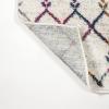 JONATHAN Y Boho Vintage Diamond Cream/Navy Indoor Area Rug 9X12 ft, Moroccan Hype for Living Room, Bedroom, Kitchen, Office, Easy-Cleaning, High Traffic, Pet-Friendly, Non-Shedding (MOH101F-9)(Cream/Multi)