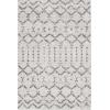 JONATHAN Y Boho Vintage Diamond Cream/Navy Indoor Area Rug 9X12 ft, Moroccan Hype for Living Room, Bedroom, Kitchen, Office, Easy-Cleaning, High Traffic, Pet-Friendly, Non-Shedding (MOH101F-9)(Cream/Gray)