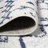 JONATHAN Y Boho Vintage Diamond Cream/Navy Indoor Area Rug 9X12 ft, Moroccan Hype for Living Room, Bedroom, Kitchen, Office, Easy-Cleaning, High Traffic, Pet-Friendly, Non-Shedding (MOH101F-9)(Cream/Navy)