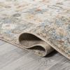 JONATHAN Y Machine Washable Cream/Terra Indoor Area Rug 3X5 ft, Hiero Border Low-Pile for Living Room, Bedroom, Kitchen, Office, Easy-Cleaning, High Traffic, Pet-Friendly, Non-Shedding (WSH314A-3)(Hiero-cream/Terra)