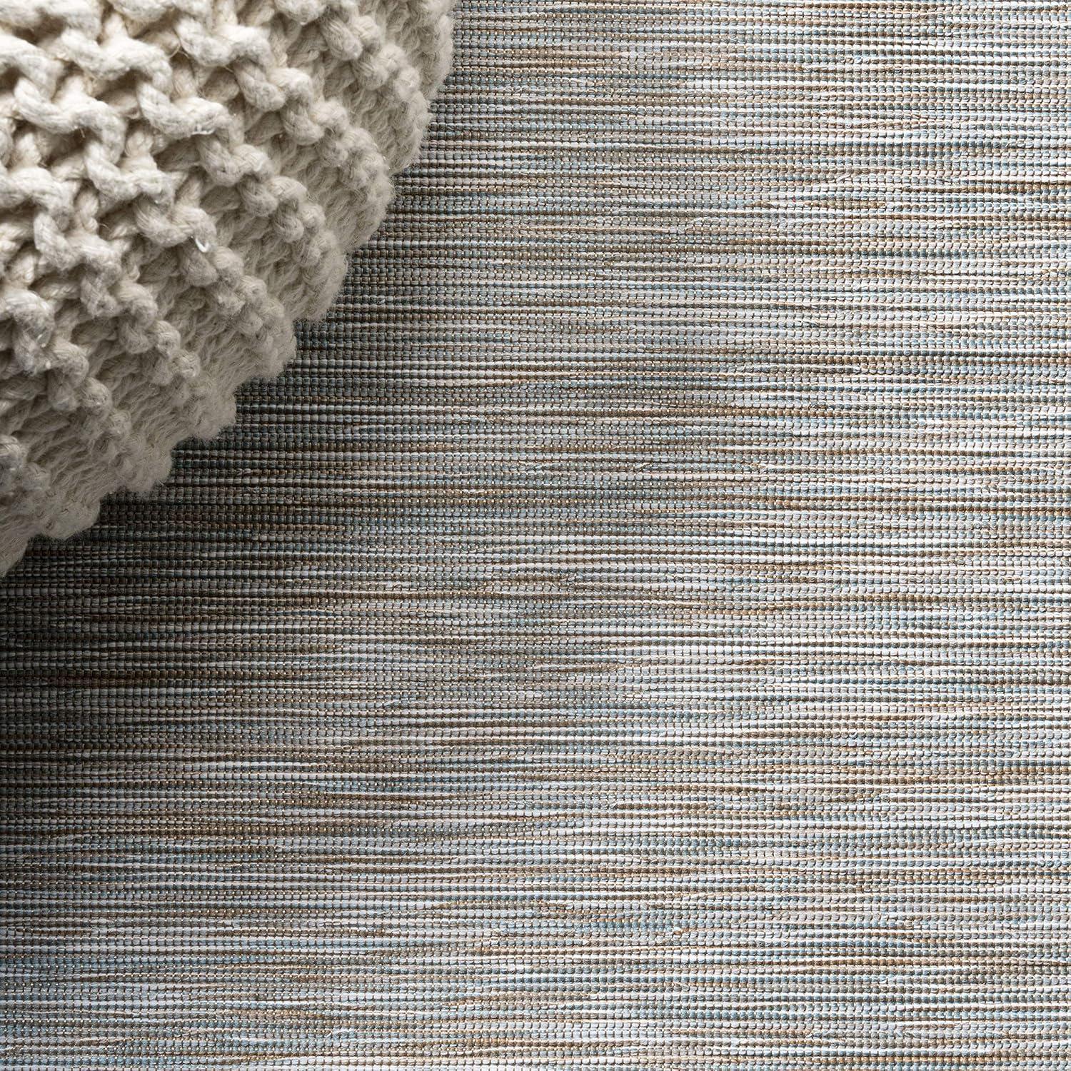 image:imageJONATHAN Y Flatweave Solid Indoor Outdoor Area Rug 3X5 Blue Ethan Modern for Backyard Patio Porch EasyCleaning High Traffic PetFriendly NonShedding TSN100B3Grey