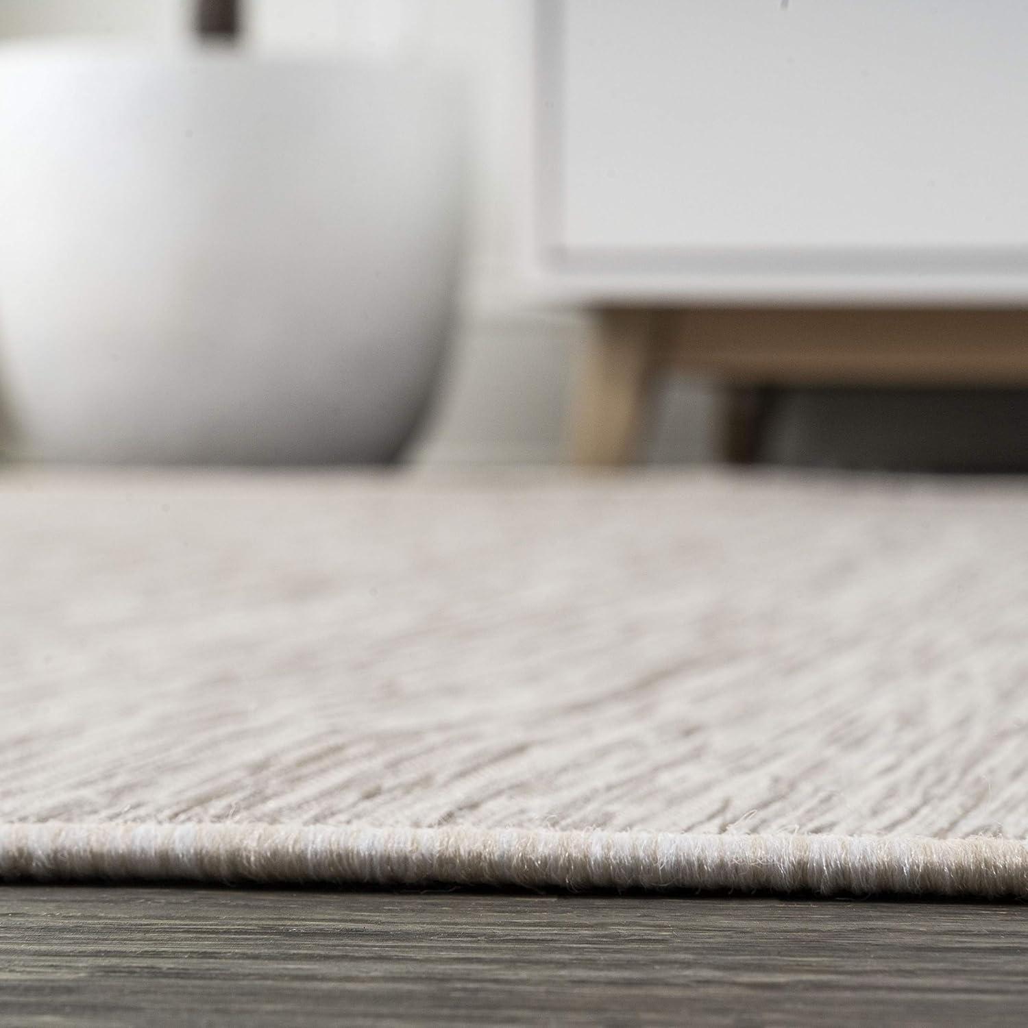 image:imageJONATHAN Y Flatweave Solid Indoor Outdoor Area Rug 3X5 Blue Ethan Modern for Backyard Patio Porch EasyCleaning High Traffic PetFriendly NonShedding TSN100B3Light Gray