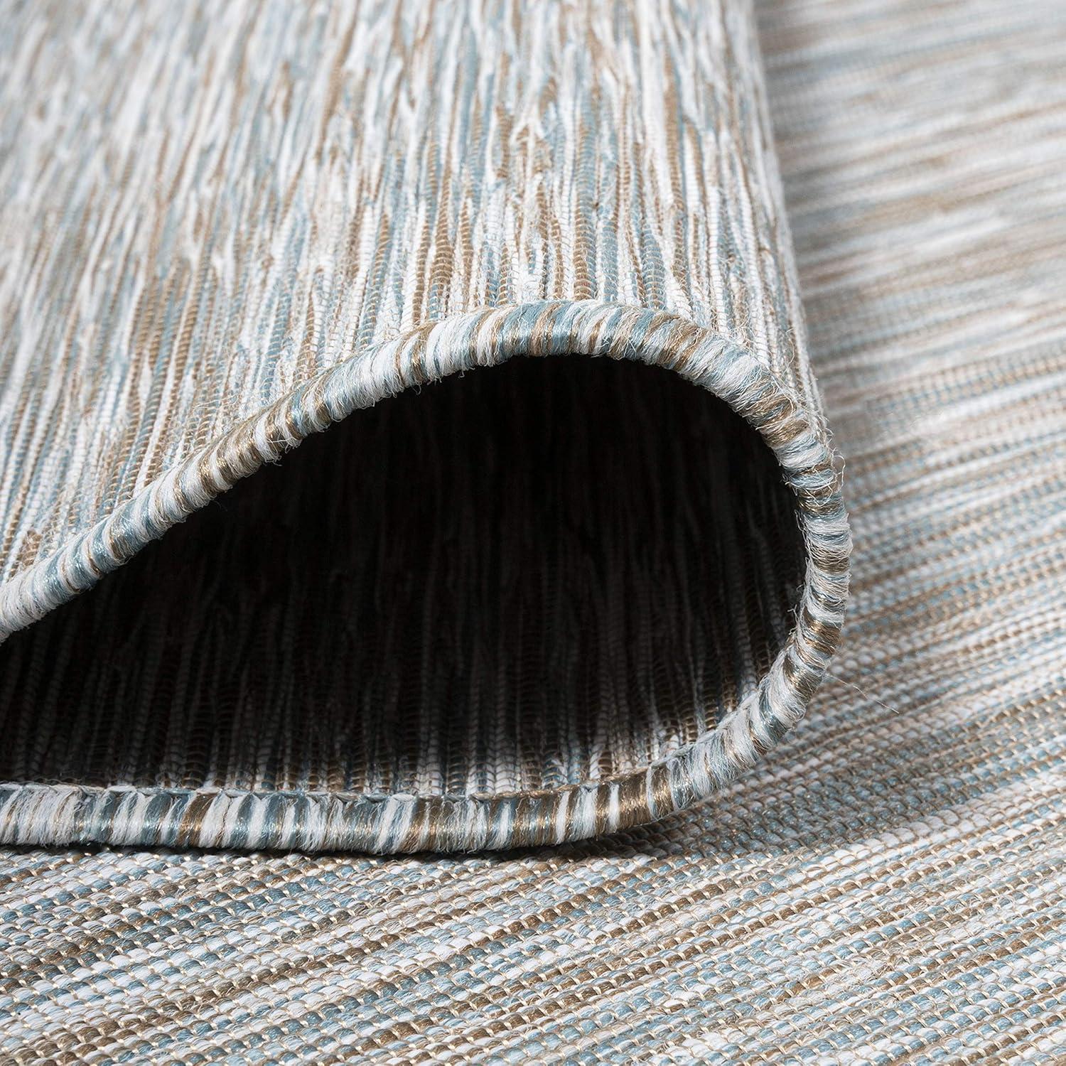 image:imageJONATHAN Y Flatweave Solid Indoor Outdoor Area Rug 3X5 Blue Ethan Modern for Backyard Patio Porch EasyCleaning High Traffic PetFriendly NonShedding TSN100B3Grey