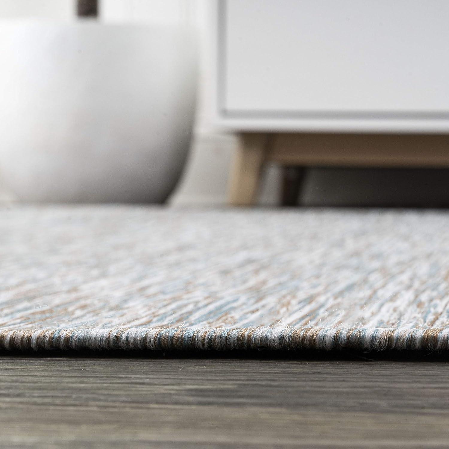 image:imageJONATHAN Y Flatweave Solid Indoor Outdoor Area Rug 3X5 Blue Ethan Modern for Backyard Patio Porch EasyCleaning High Traffic PetFriendly NonShedding TSN100B3Grey