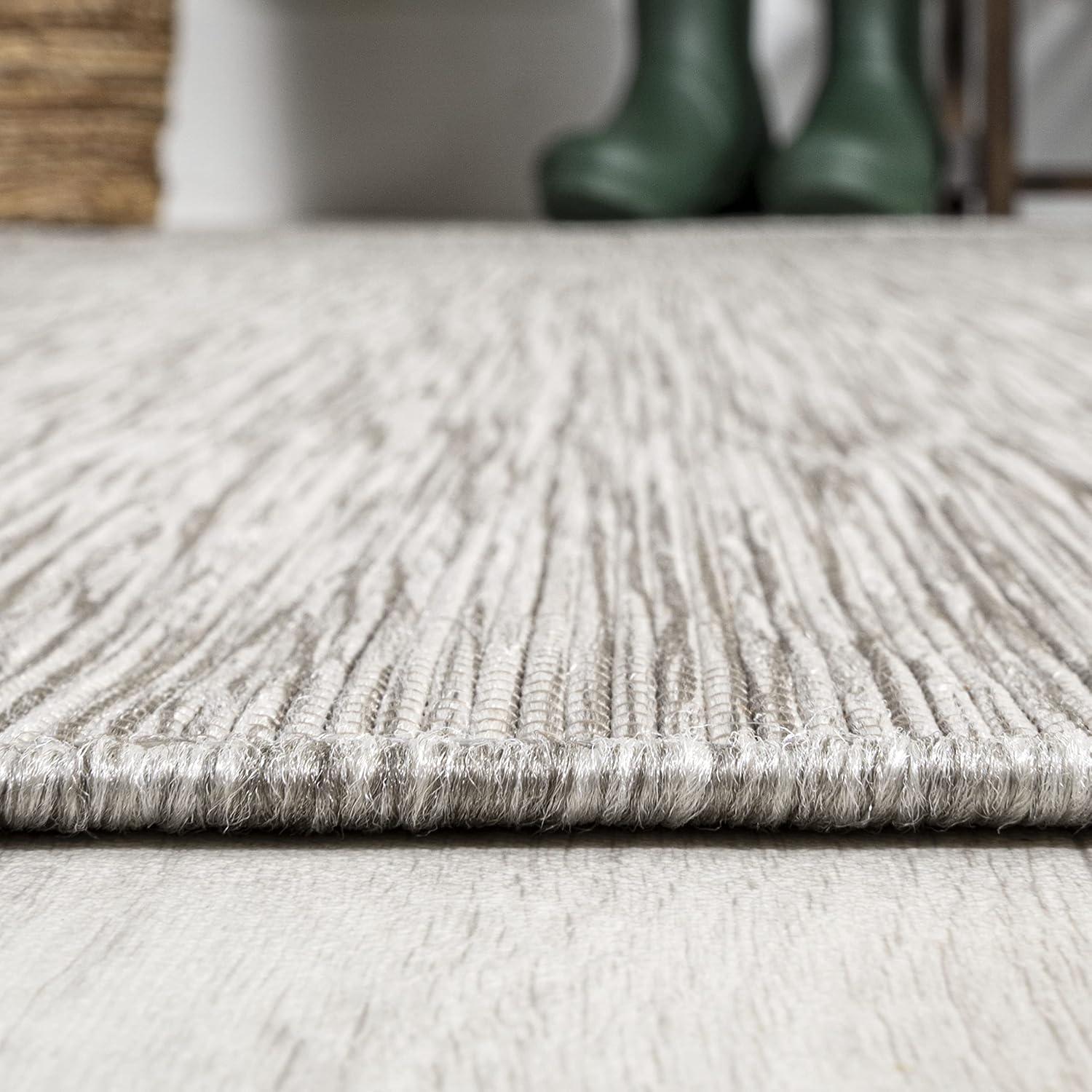 image:imageJONATHAN Y Flatweave Solid Indoor Outdoor Area Rug 3X5 Blue Ethan Modern for Backyard Patio Porch EasyCleaning High Traffic PetFriendly NonShedding TSN100B3Light Gray