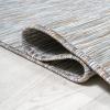 JONATHAN Y Flatweave Solid Indoor Outdoor Area Rug 3X5 Blue, Ethan Modern for Backyard, Patio, Porch, Easy-Cleaning, High Traffic, Pet-Friendly, Non-Shedding (TSN100B-3)(Grey)