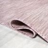JONATHAN Y Flatweave Solid Indoor Outdoor Area Rug 3X5 Blue, Ethan Modern for Backyard, Patio, Porch, Easy-Cleaning, High Traffic, Pet-Friendly, Non-Shedding (TSN100B-3)(Pink)