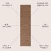 JONATHAN Y Flatweave Solid Indoor Outdoor Area Rug 3X5 Blue, Ethan Modern for Backyard, Patio, Porch, Easy-Cleaning, High Traffic, Pet-Friendly, Non-Shedding (TSN100B-3)(Brown)