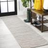JONATHAN Y Flatweave Solid Indoor Outdoor Area Rug 3X5 Blue, Ethan Modern for Backyard, Patio, Porch, Easy-Cleaning, High Traffic, Pet-Friendly, Non-Shedding (TSN100B-3)(Light Gray)