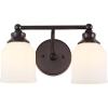 Oil Rubbed Bronze/White