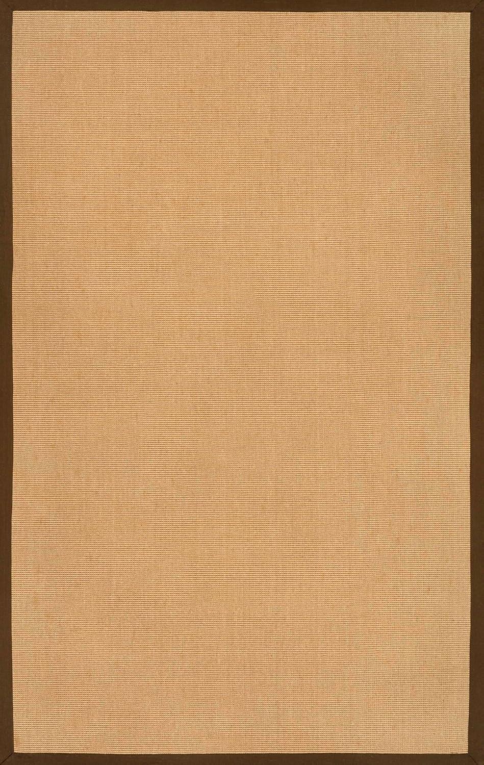 image:imageJONATHAN Y Border Jute Indoor Area Rug NaturalDark Gray 3X5 ft Camden Farmhouse Cottage for Living Room Bedroom Kitchen Office EasyCleaning High Traffic PetFriendly NonShedding KTN100D3NaturalBrown