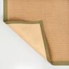 JONATHAN Y Border Jute Indoor Area Rug Natural/Dark Gray 3X5 ft, Camden Farmhouse Cottage for Living Room, Bedroom, Kitchen, Office, Easy-Cleaning, High Traffic, Pet-Friendly, Non-Shedding KTN100D-3(Natural/Olive)