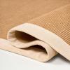 JONATHAN Y Border Jute Indoor Area Rug Natural/Dark Gray 3X5 ft, Camden Farmhouse Cottage for Living Room, Bedroom, Kitchen, Office, Easy-Cleaning, High Traffic, Pet-Friendly, Non-Shedding KTN100D-3(Natural/Beige)
