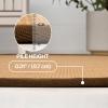 JONATHAN Y Border Jute Indoor Area Rug Natural/Dark Gray 3X5 ft, Camden Farmhouse Cottage for Living Room, Bedroom, Kitchen, Office, Easy-Cleaning, High Traffic, Pet-Friendly, Non-Shedding KTN100D-3(Natural/Brown)