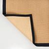 JONATHAN Y Border Jute Indoor Area Rug Natural/Dark Gray 3X5 ft, Camden Farmhouse Cottage for Living Room, Bedroom, Kitchen, Office, Easy-Cleaning, High Traffic, Pet-Friendly, Non-Shedding KTN100D-3(Natural/Black)