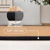 JONATHAN Y Border Jute Indoor Area Rug Natural/Dark Gray 3X5 ft, Camden Farmhouse Cottage for Living Room, Bedroom, Kitchen, Office, Easy-Cleaning, High Traffic, Pet-Friendly, Non-Shedding KTN100D-3(Natural/Black)