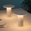 JONATHAN Y 7.5″ Black Modern Rechargeable Cordless LED Table Lamp Set of 2, Dimmable Touch Sensor Nightstand Mini Lamp for Dining Living Room, Frosted Diffuser (JYL7158B-SET2)(White)