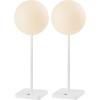 JONATHAN Y 17.5″ White Modern Rechargeable Indoor/Outdoor Table Lamp Set of 2, Cordless Minimalist Dimmable LED Lamps for Patio, Plastic Globe Shade JYL7167A-SET2(White)
